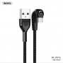 Кабель Remax RC-097a, USB - USB Type-C, 1 м, черный