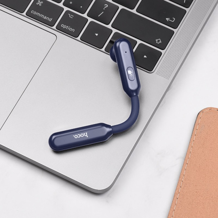 Беспроводные наушники HOCO S15 Noble, Bluetooth, 80 мАч, синий, Hands-free