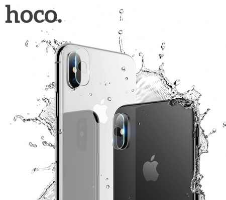 Защитная пленка HOCO V11 2PCS на объектив камеры для iPhone X/XS/XSmax прозрачный