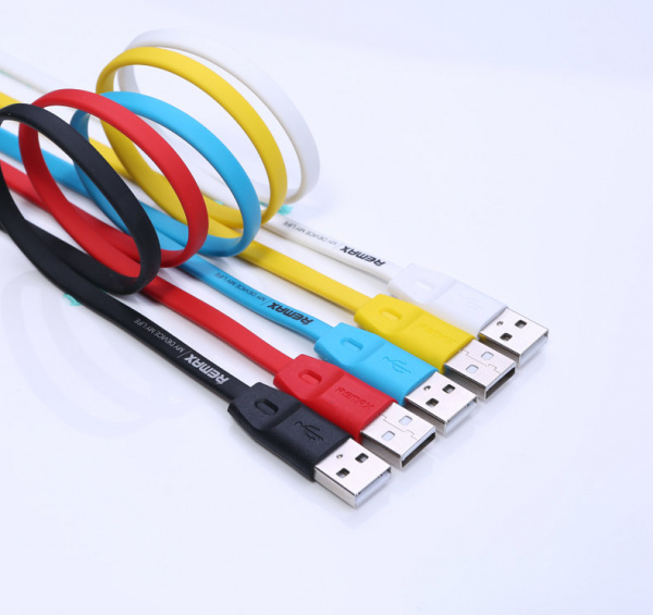 Кабель Remax Full Speed RC-001i, lightning, 2 м, белый