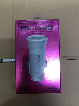Автомобильное зарядное устройство Remax Rocket RCC217, белый