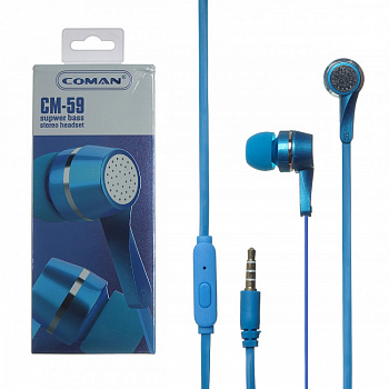 Наушники-вкладыши Coman CM-59