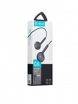Наушники-вкладыши Celebrat G6 Black