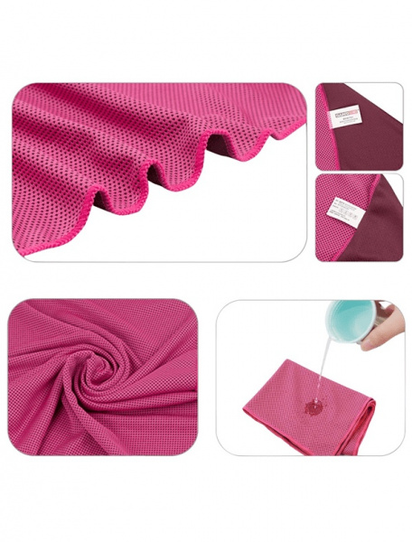 Охлаждающее полотенце для спорта Chill Mate Instant Cooling Towel