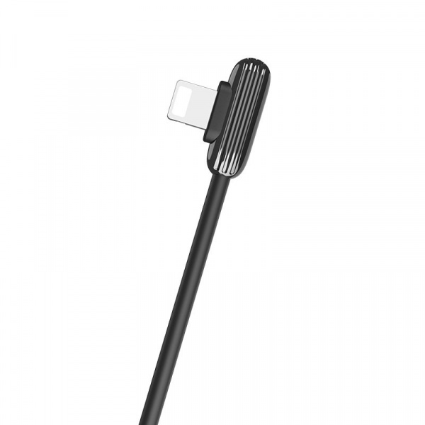 Кабель Hoco U60, lightning, 1.2 м, серый