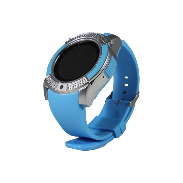 Умные часы Smart Watch V8 голубые