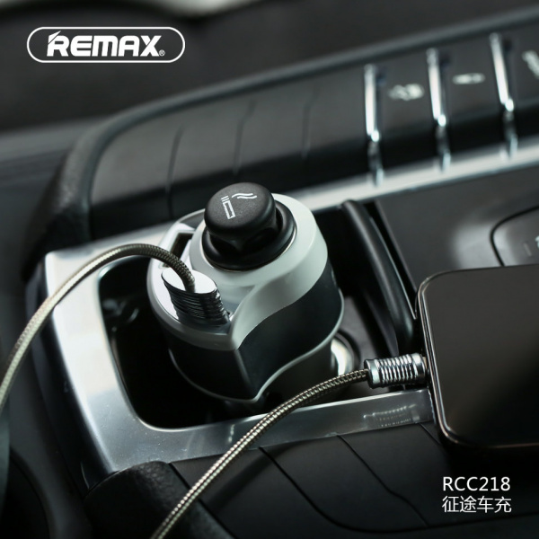 Автомобильное зарядное устройство Remax Journey RCC218, черный