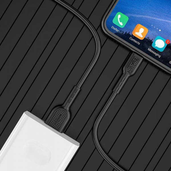 Кабель Hoco X33, USB - USB Type-C, 1 м, черный