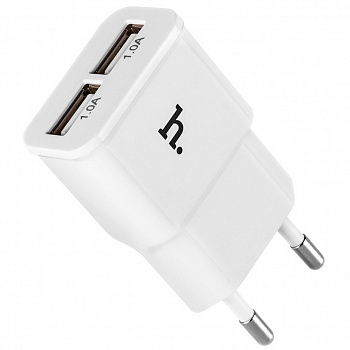 Сетевое зарядное устройство Hoco UH202, 2USB, 2.1А