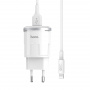 Комплект зарядки для Apple Hoco C37A, 1 USB, 2.4А