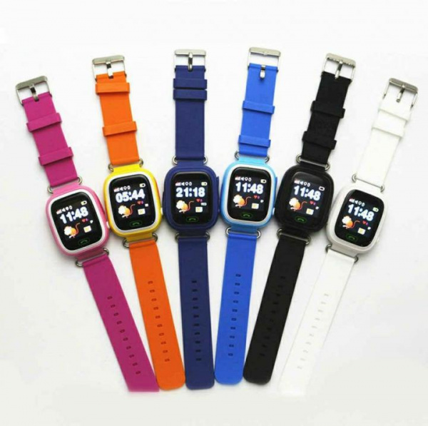Детские gps часы Smart Baby Watch G72/Q80 wi-fi голубые