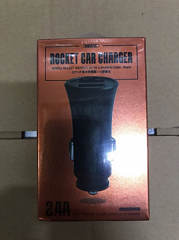 Автомобильное зарядное устройство Remax Rocket RCC217, черный