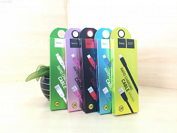 Кабель Hoco X9 High USB - micro USB, 1 м белый