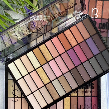 Тени для век DoDo Girl MakeUp Studio 39 Colors Eyeshadow Palette