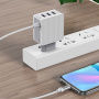 Зарядное устройство BOROFONE BA42A Joyful Type-C, 3.1A, белый