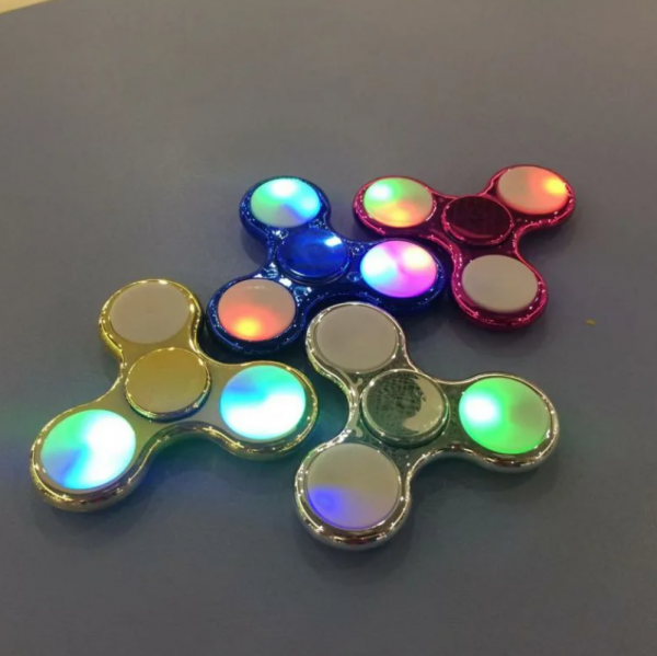 Спиннер светящийся хромированный Spinner