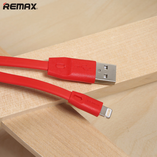 Кабель Remax Full Speed RC-001i, lightning, 2 м, белый
